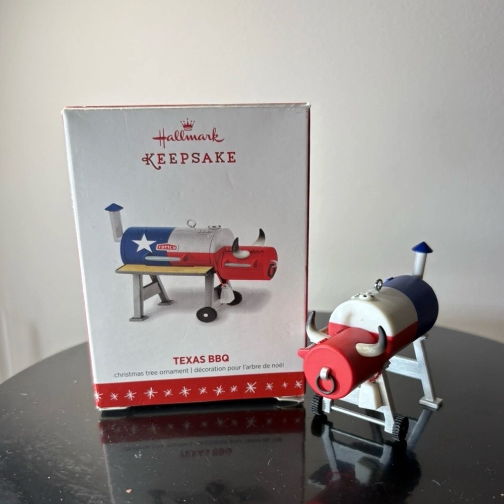 Hallmark Keepsake Texas BBQ Ornament - Red, Blue, White
